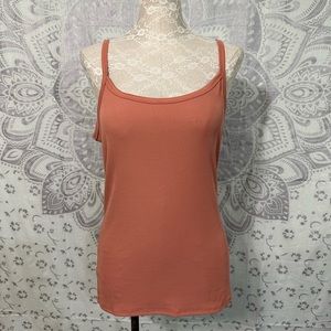 New No Boundaries Walmart Juniors Nobo Ribbed Stretch Tank Top Cami Peach XXL